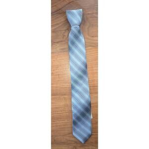 Beespoke Tie Mens Blue Stripe Size 32 33